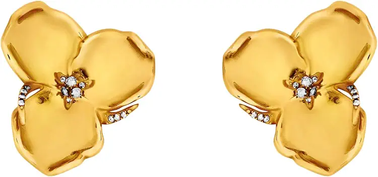 Oscar de la Renta Gold Blossom Earrings $357 List: $510 Details | 30% Off