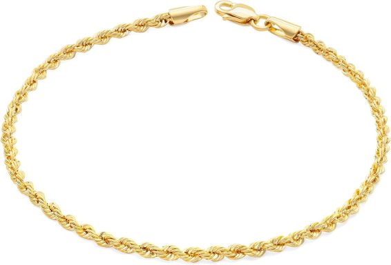 LoveBling 10K Italy Standard Fine Solid Gold